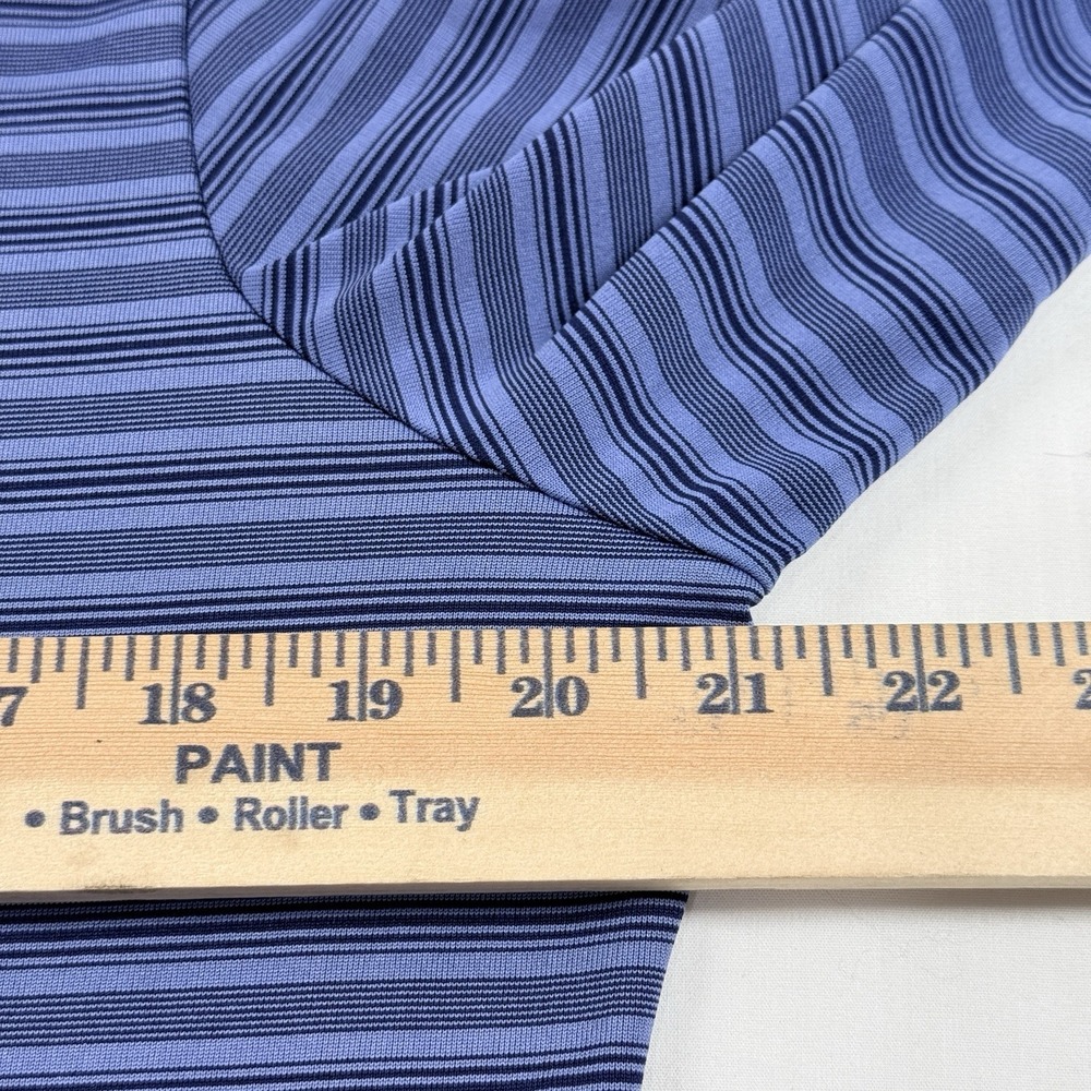 Vintage Patagonia Capilene Striped Long Sleeve Shirt Mens M Blue USA Made 1994 - Picture 6 of 13